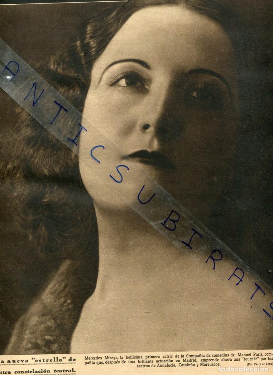 Coleccionismo de revistas y peri&oacute;dicos: REVISTA A&Ntilde;O 1931 MERCEDES MIREYA RICARDO ZAMORA RICARDO SAPRISSA AVIADOR EINAR LUNDBORG SUECIA