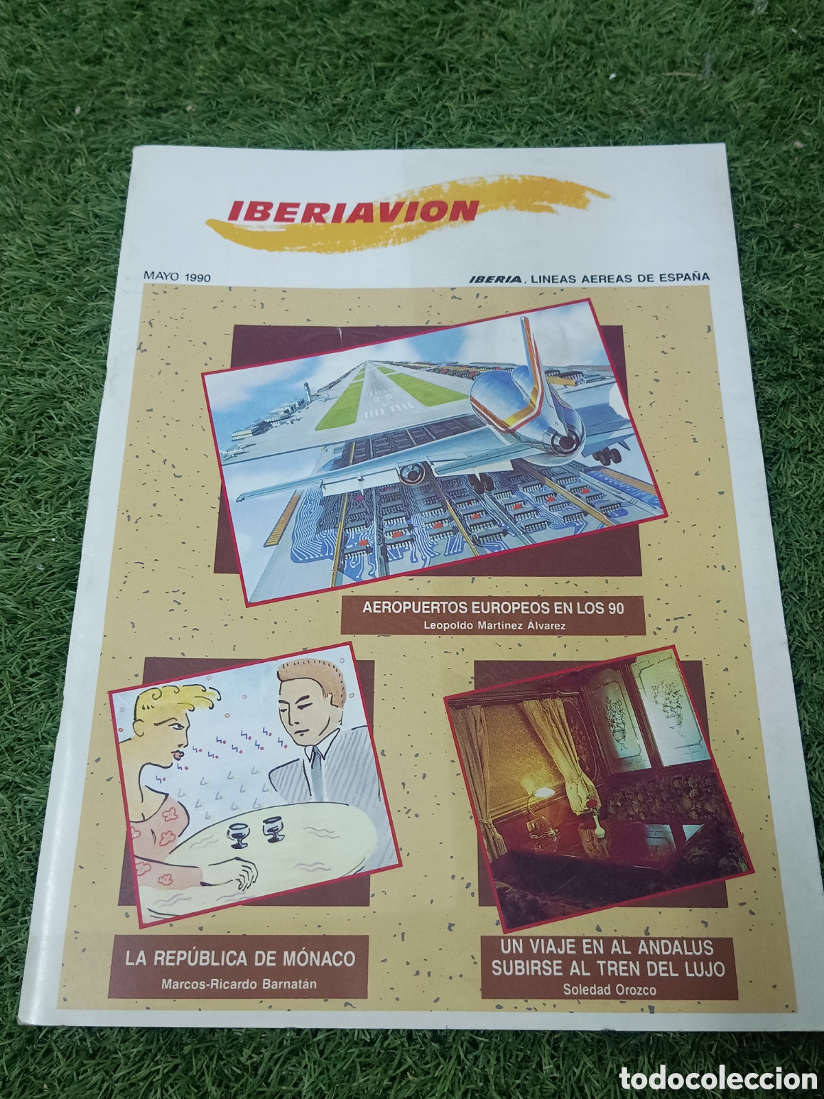 Collection Magazines and Newspapers: IBERIAVION - N&ordm; 348 - MAYO 1990