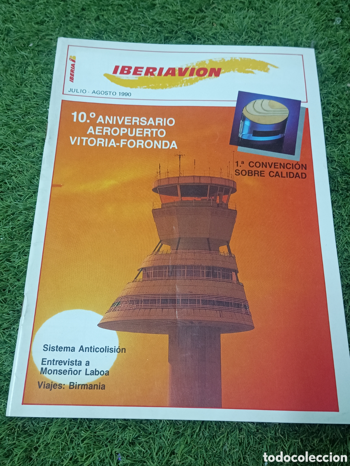 Collection Magazines and Newspapers: IBERIAVION - N&ordm; 350 - JULIO AGOSTO 1990