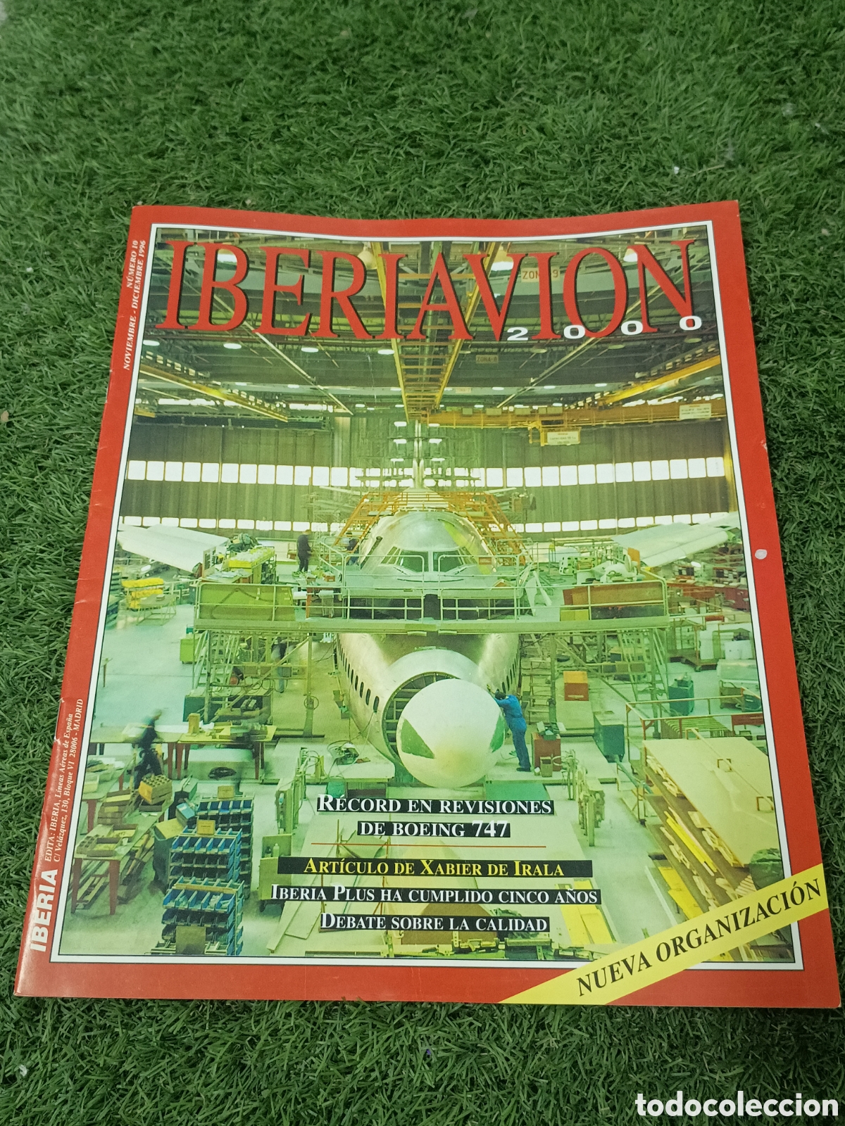 Colecionismo de Revistas e Jornais: IBERIAVION 2000 - N&ordm; 10 - DICIEMBRE 1996