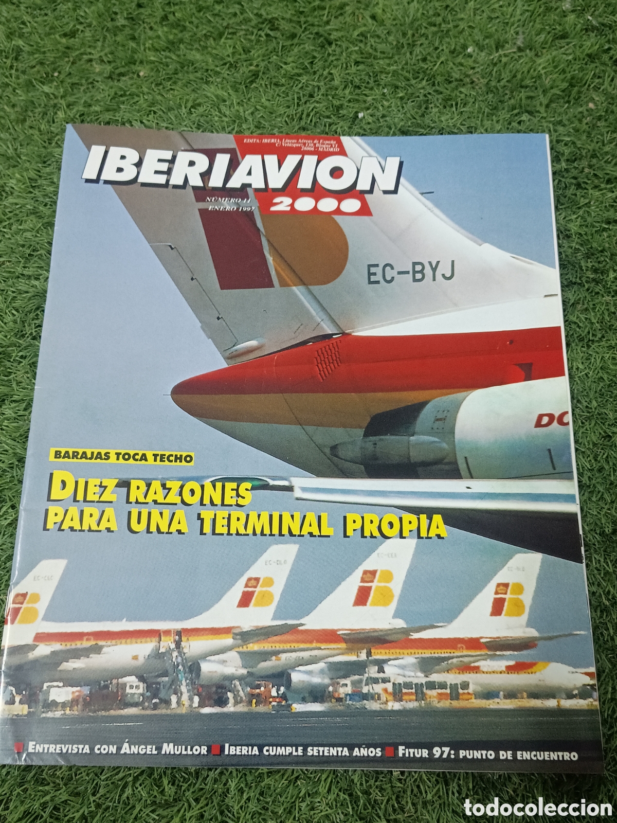 Colecionismo de Revistas e Jornais: IBERIAVION 2000 - N&ordm; 11 - ENERO 1997