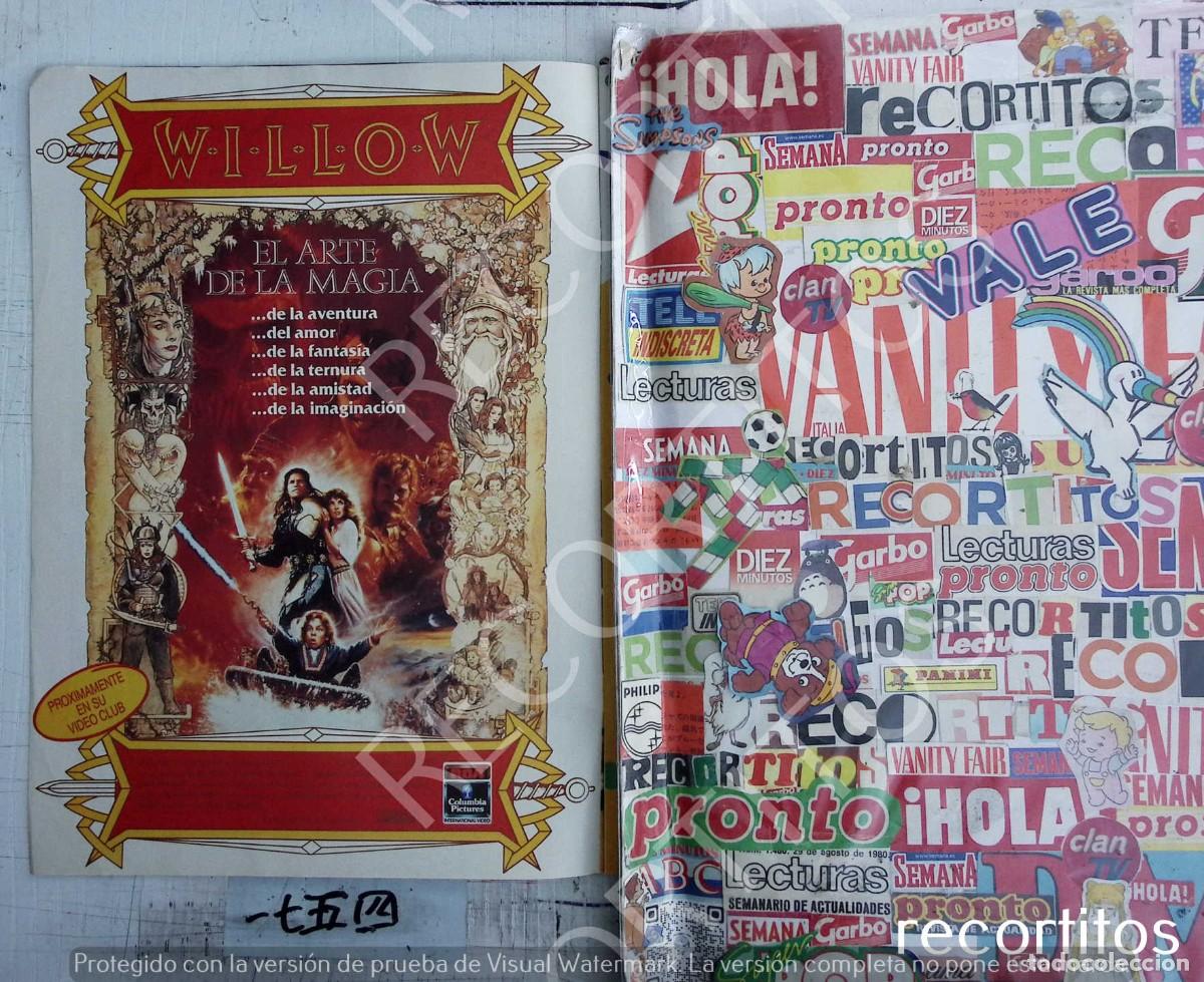Coleccionismo de revistas y peri&oacute;dicos: WILLOW