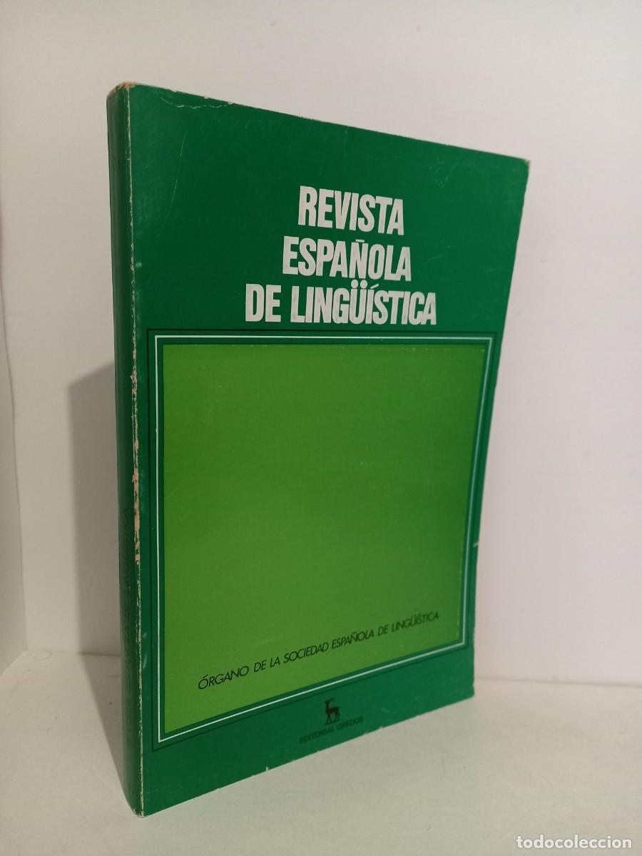 Coleccionismo de Revistas y Peri&oacute;dicos: REVISTA ESPA&Ntilde;OLA DE LING&Uuml;&Iacute;STICA 3, 1. VARIOS AUTORES. EDITORIAL GREDOS 1973