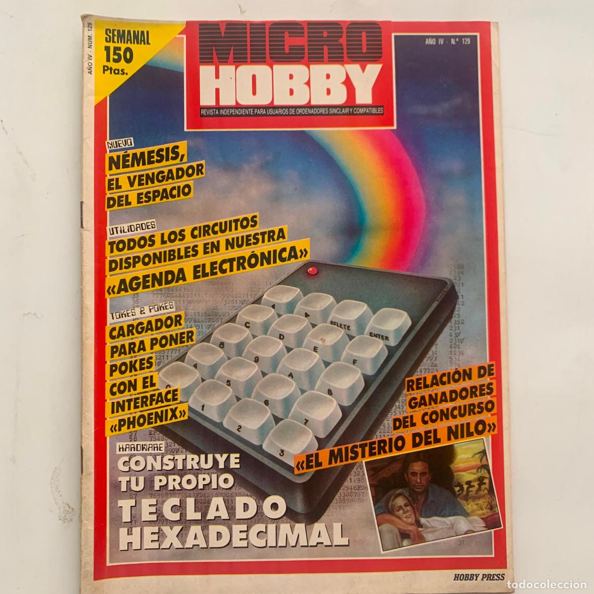 Coleccionismo de Revistas y Peri&oacute;dicos: revista micro hobby microhobby n&ordm; 129