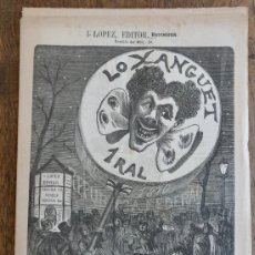 Coleccionismo de Revistas y Periódicos: LO XANGUET- ALMANACH PER L'ANY 1870- ANY VI
