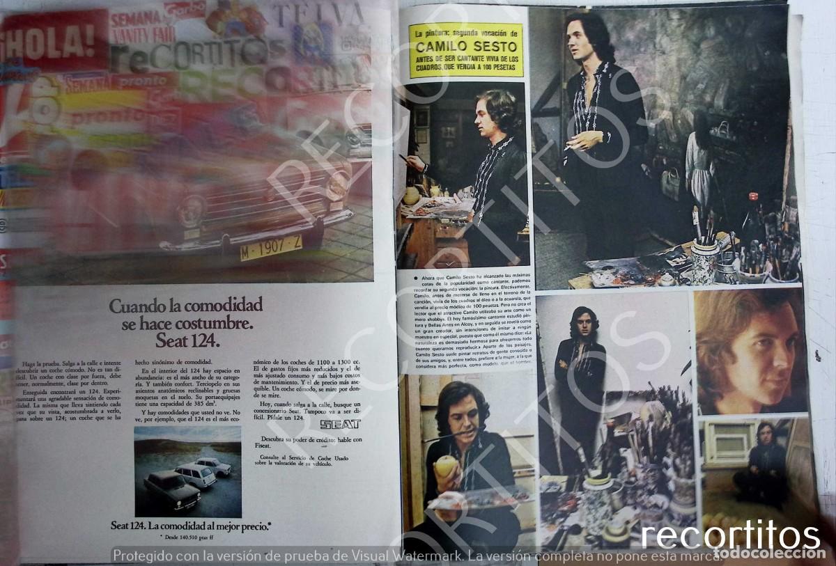 Coleccionismo de Revistas y Peri&oacute;dicos: camilo sesto antiu xixona turron