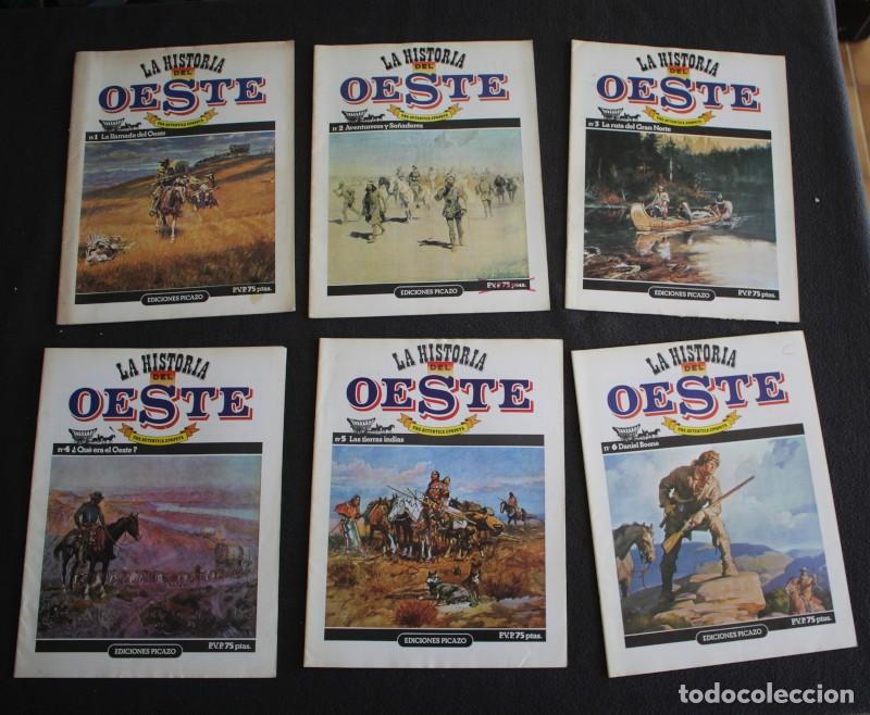 Collection Magazines and Newspapers: LOTE 10 FASCICULOS LA HISTORIA DEL OESTE, EDICIONES PICAZO.