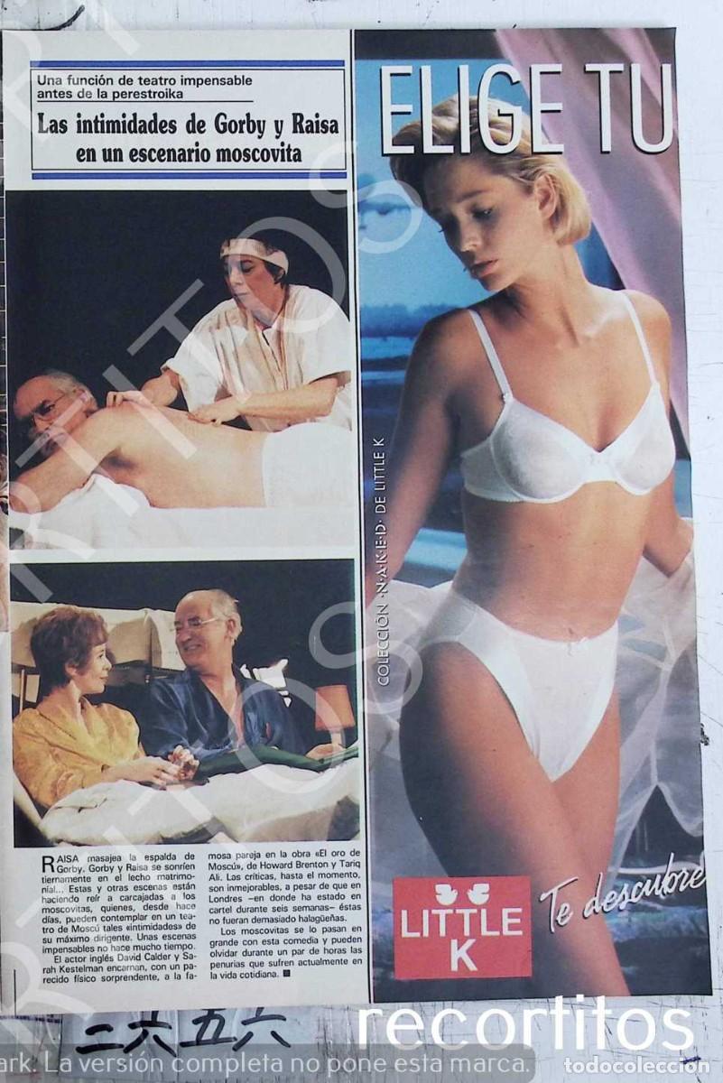 Coleccionismo de revistas y peri&oacute;dicos: LITTLE K LENCERIA ANUNCIO PUBLICIDAD