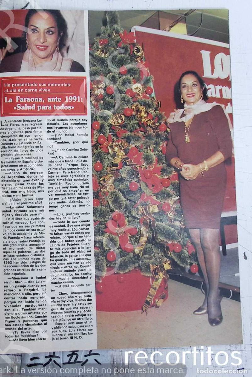 Coleccionismo de revistas y peri&oacute;dicos: LOLA FLORES