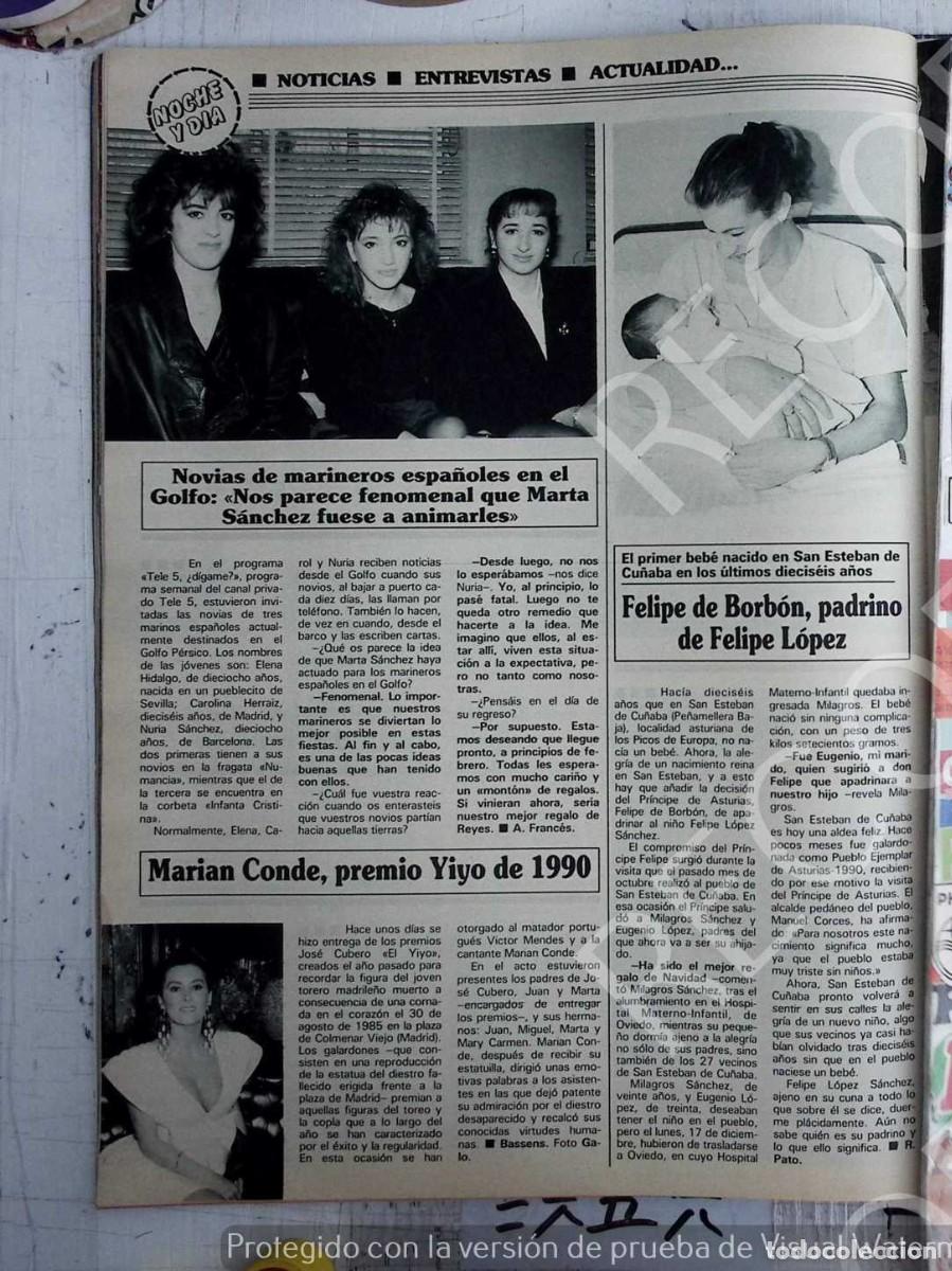Sammeln von Zeitschriften und Zeitungen: MARIAN CONDE