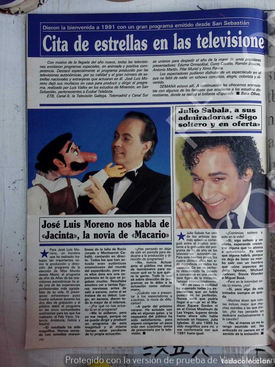 Coleccionismo de revistas y peri&oacute;dicos: JOSE LUIS MORENO MACARIO JULIO SABALAS