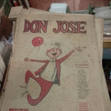 Coleccionismo de Revistas y Periódicos: DON JOSÉ. SEMANARIO DE HUMOR DEL DIARIO ESPAÑA. MADRID-TANGER, 1955-1957. LOTE DE 74 NÚMEROS