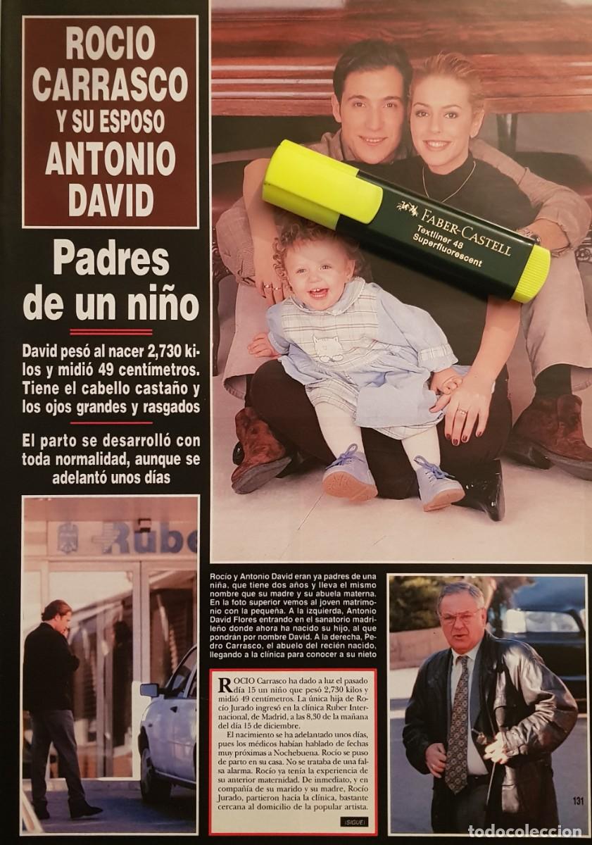 Coleccionismo de Revistas y Peri&oacute;dicos: Reportaje Roc&iacute;o Carrasco & Antonio David Flores 24.12.98