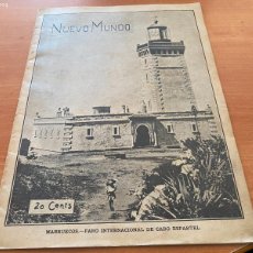 Coleccionismo de Revistas y Periódicos: NUEVO MUNDO JUNIO 1904 CABO ESPARTEL MARRUECOS, SANTIAGO RUSIÑOL, CARCEL BARCELONA (COIB234)