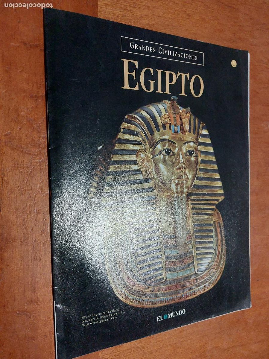 Collection Magazines and Newspapers: 1 EGIPTO. GRANDES CIVILIZACIONES. FASC&Iacute;CULO. EL MUNDO. GRAPA. BUEN ESTADO