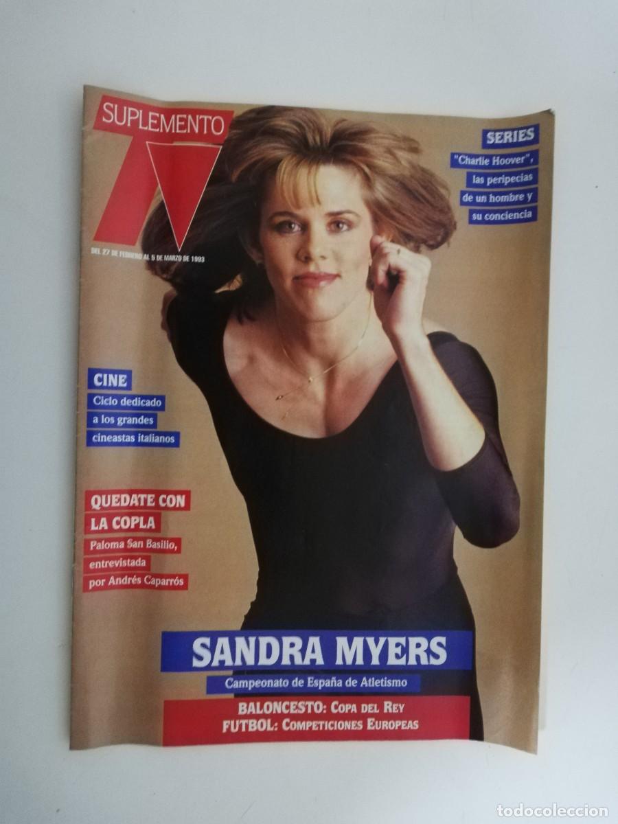Collection Magazines and Newspapers: REVISTA SUPLEMENTO TV A&Ntilde;O 1993 N&ordm; 279 SANDRA MYERS