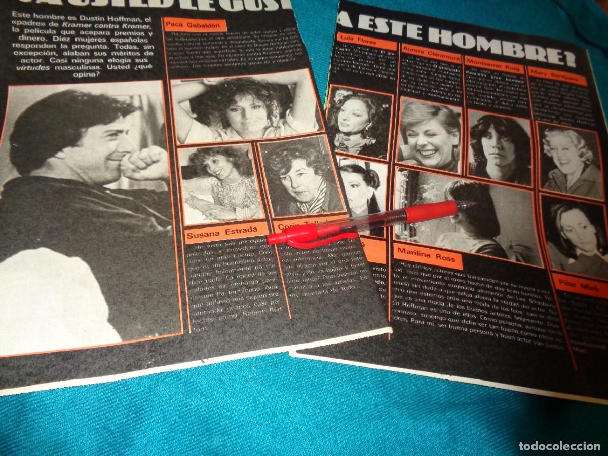 Coleccionismo de revistas y peri&oacute;dicos: RECORTE : FAMOSAS OPINAN : SUSANA ESTRADA,LOLA FLORES, M&ordf; JOSE CANTUDO... PROTAGONISTAS