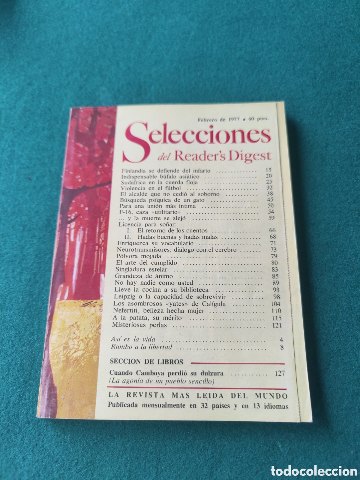 Collezionismo di Riviste e Giornali: SELECCIONES DEL READER'S DIGEST. FEBRERO 1977.