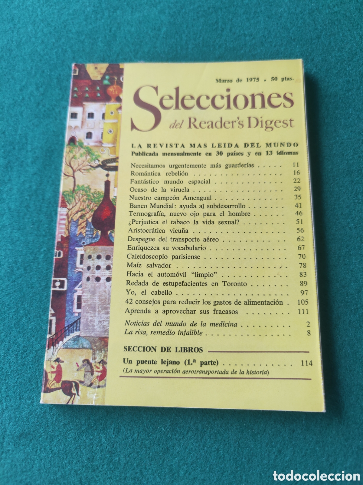 Collezionismo di Riviste e Giornali: SELECCIONES DEL READER'S DIGEST. MARZO 1975.