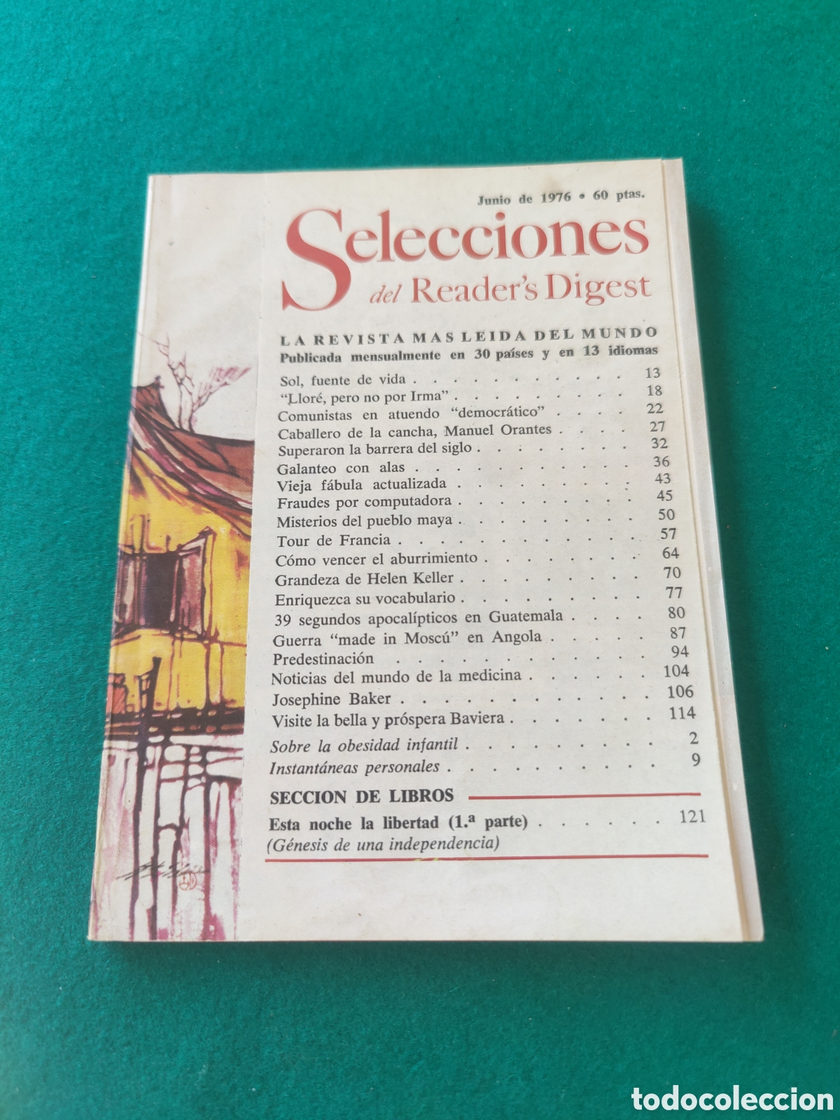 Collezionismo di Riviste e Giornali: SELECCIONES DEL READER'S DIGEST. JUNIO 1976.
