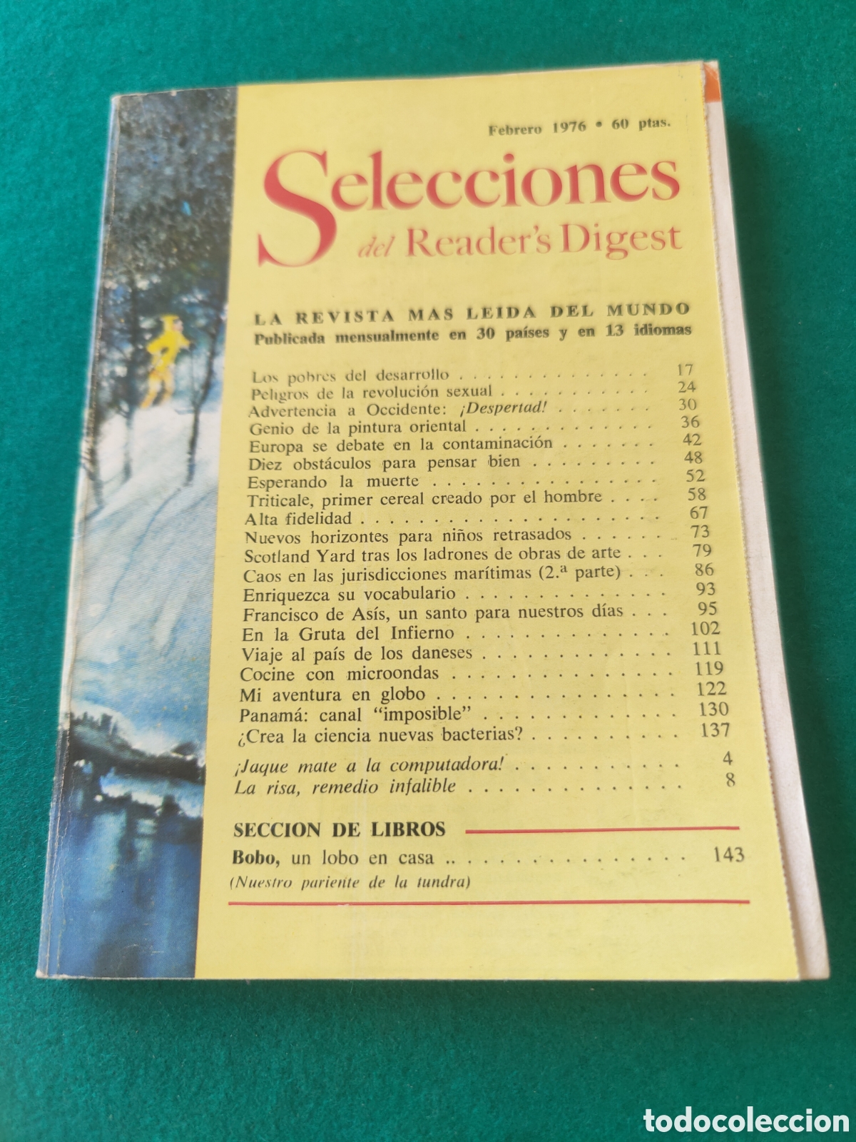 Collection Magazines and Newspapers: SELECCIONES DEL READER'S DIGEST. FEBRERO 1976.