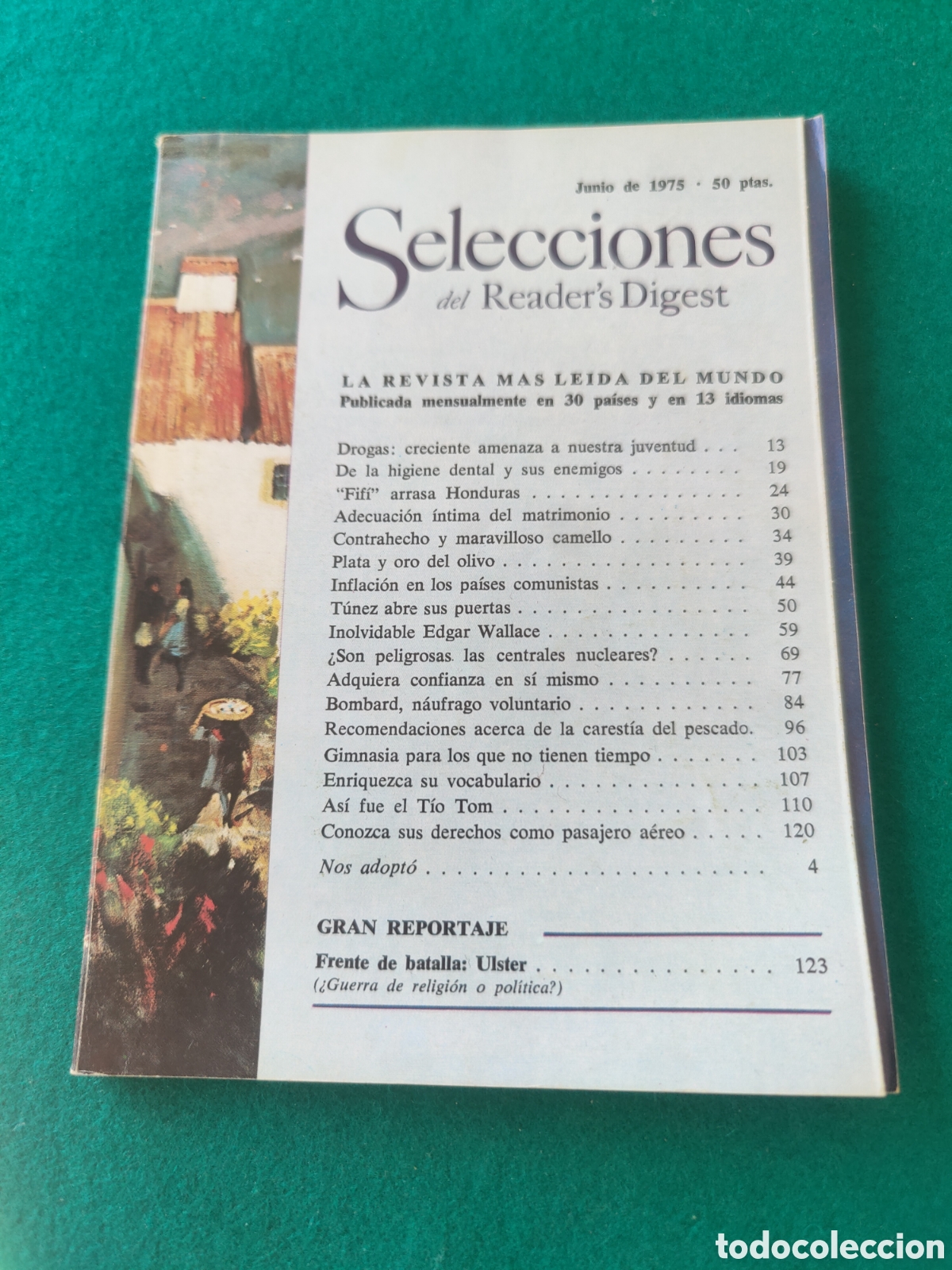 Coleccionismo de revistas y peri&oacute;dicos: SELECCIONES DEL READER'S DIGEST. JUNIO 1975.