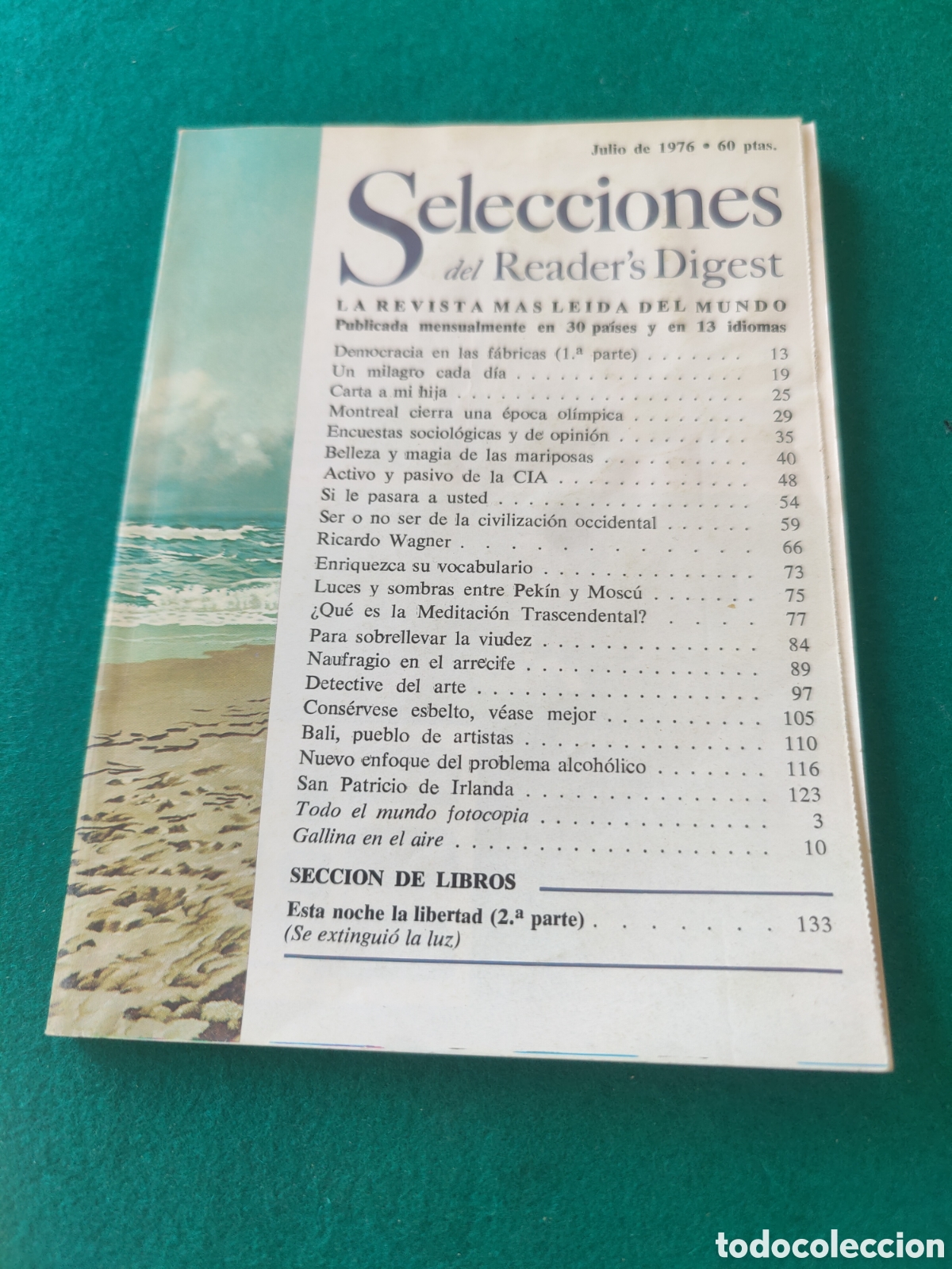 Coleccionismo de revistas y peri&oacute;dicos: SELECCIONES DEL READER'S DIGEST. JUNIO 1976.
