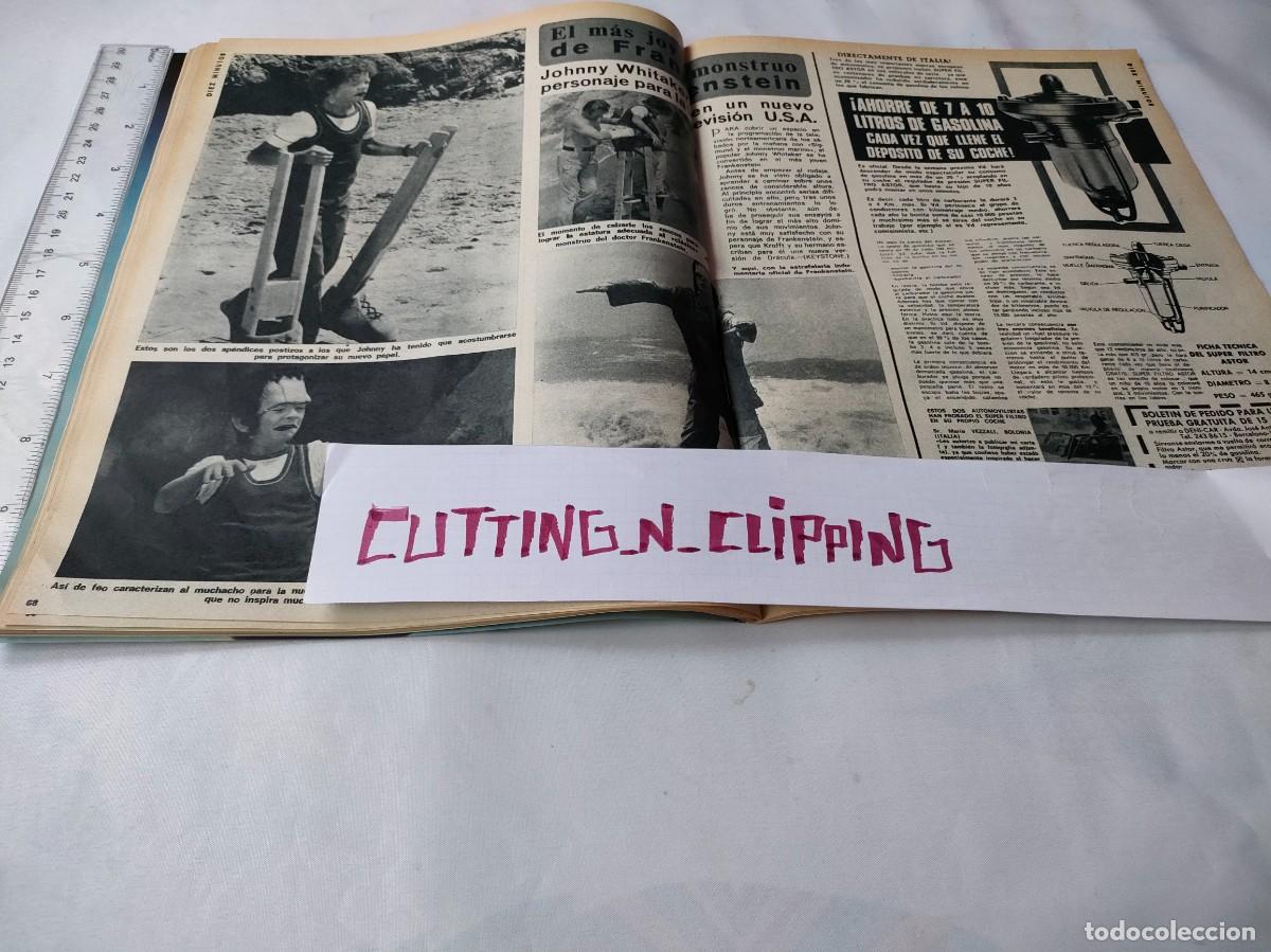 Coleccionismo de Revistas y Peri&oacute;dicos: Clipping [JOHNNY WHITAKER, FRANKENSTEIN][DM731509] Reportaje