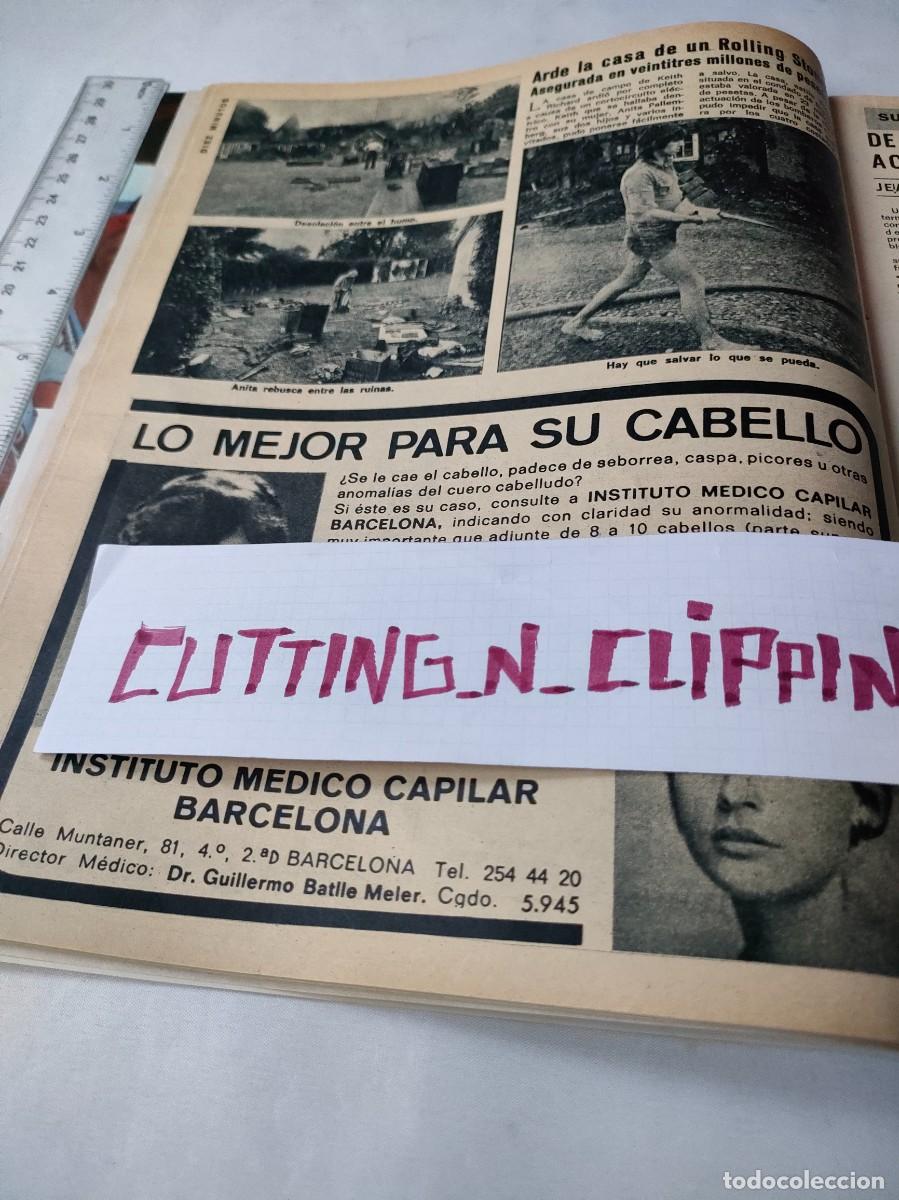 Coleccionismo de Revistas y Peri&oacute;dicos: Clipping [KEITH RICHARD, ROLLING STONES][DM731808] Reportaje