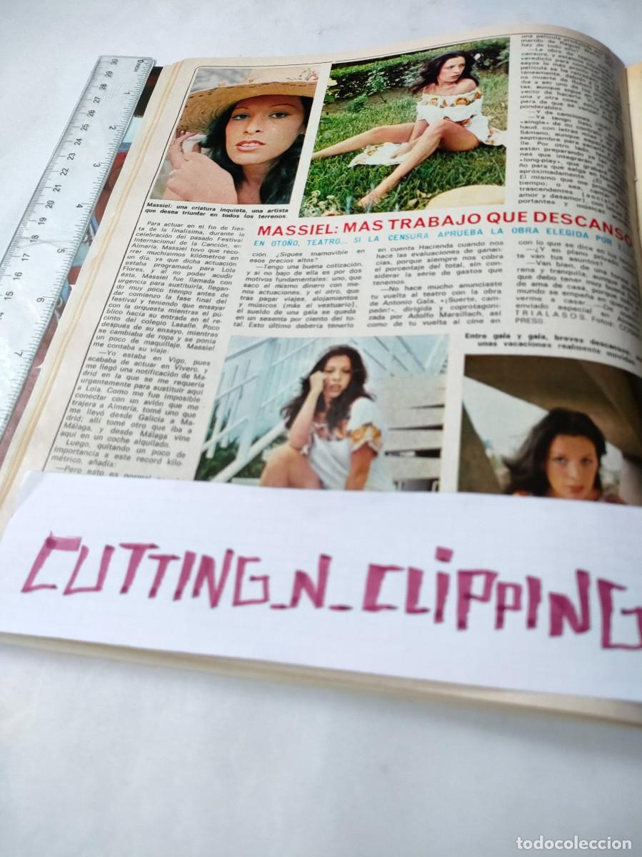 Coleccionismo de Revistas y Peri&oacute;dicos: Clipping [MASSIEL][DM731808] Reportaje