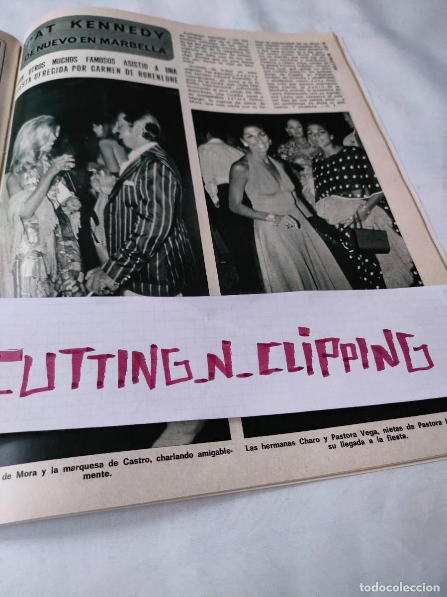 Coleccionismo de Revistas y Peri&oacute;dicos: Clipping [PAT KENNEDY, PASTORA VEGA, ROCIO DURCAL, JAIME DE MORA][DM731808] Reportaje