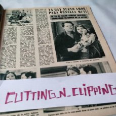 Coleccionismo de Revistas y Periódicos: CLIPPING [ORNELLA MUTTI, ODILE RODIN][DM730109] REPORTAJE