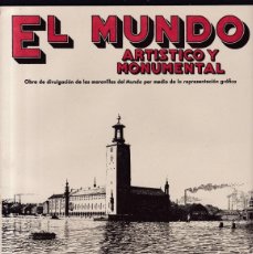 Coleccionismo de Revistas y Periódicos: EL MUNDO ARTISTICO Y MONUMENTAL - Nº 40 / SUECIA - 25 FOTOS - EDITORIAL SEGUÍ
