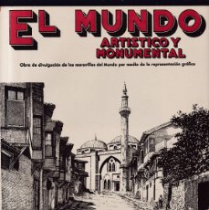 Coleccionismo de Revistas y Periódicos: EL MUNDO ARTISTICO Y MONUMENTAL - Nº 38 / BELGICA - TURQUÍA - 21 FOTOS - EDITORIAL SEGUÍ