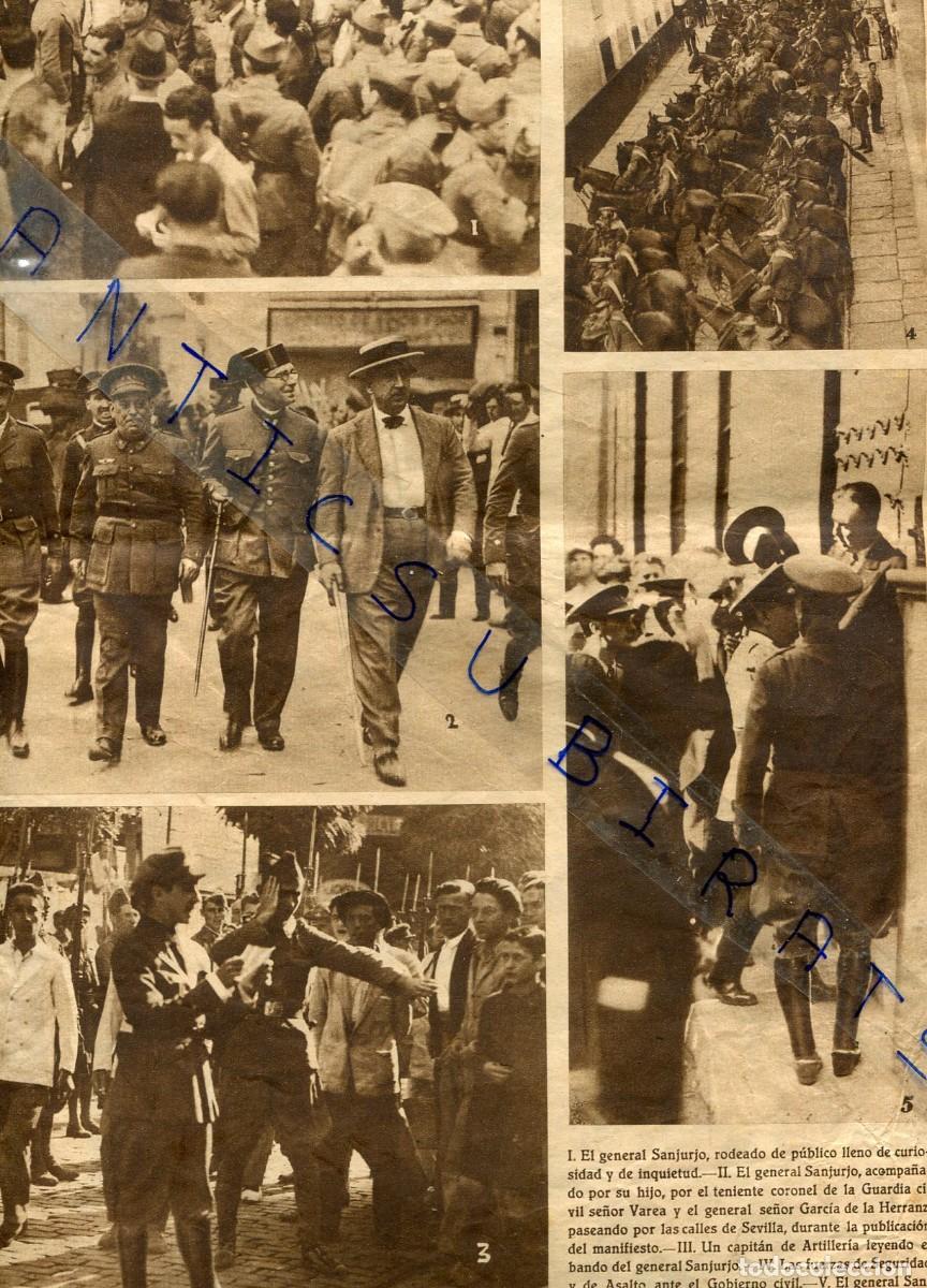Collezionismo di Riviste e Giornali: REVISTA A&Ntilde;O 1932 SUBLEVACION DE SANJURJO EN SEVILLA HORCHATA ARENAS DE SAN PEDRO