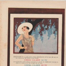 Coleccionismo de Revistas y Periódicos: PUBLICIDAD PRODUCTOS CALBER / DIBUJO URIBE - 1925