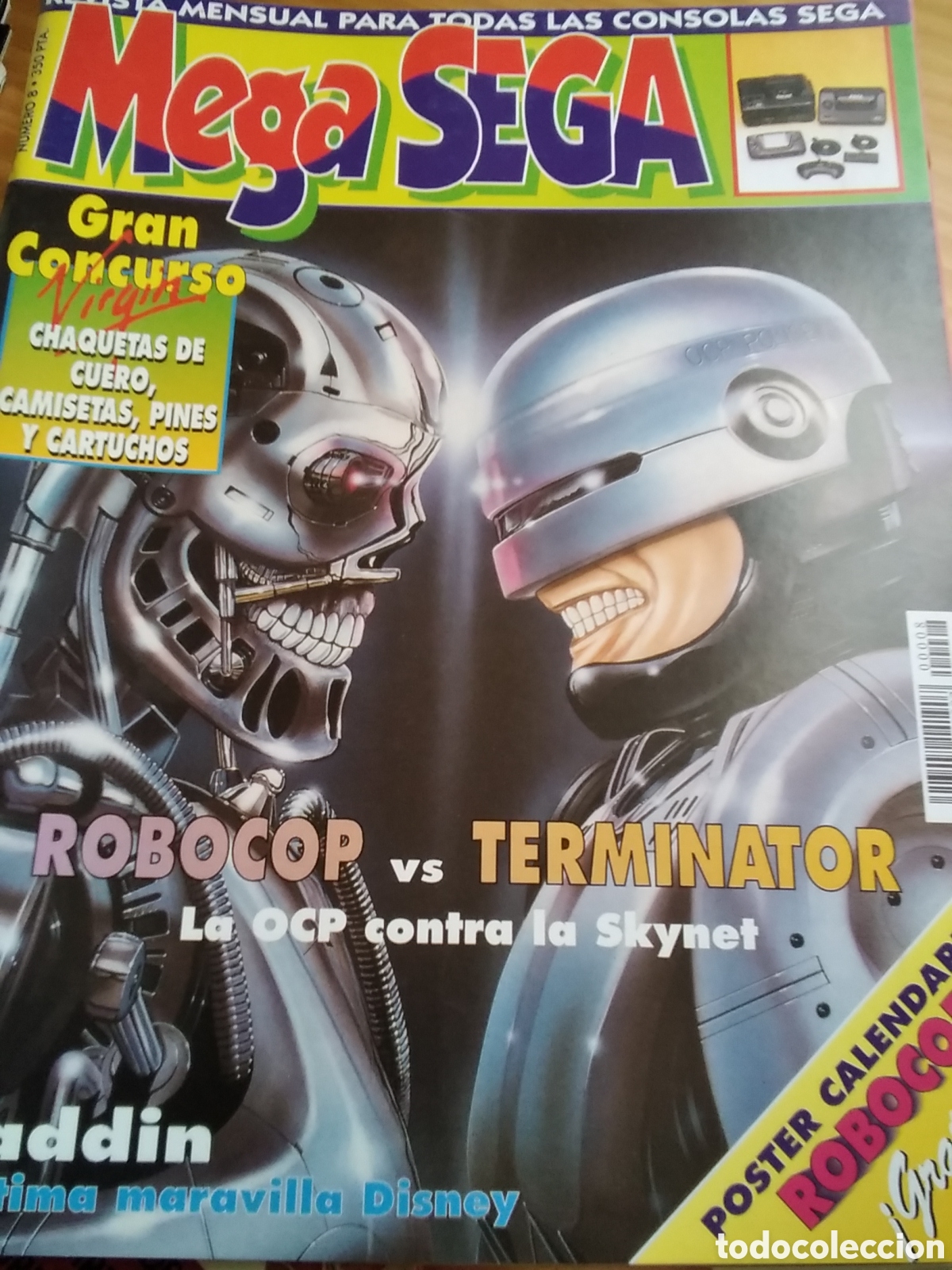 Colecionismo de Revistas e Jornais: Mega sega revista consolas n&uacute;mero 8