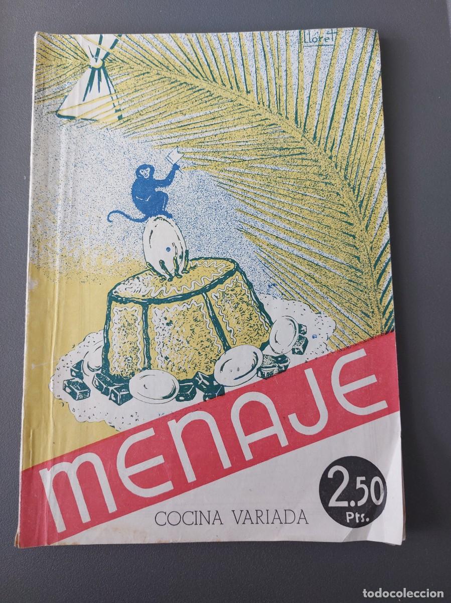 Coleccionismo de Revistas y Peri&oacute;dicos: Revista Menaje - n&uacute;mero 171 - 1944