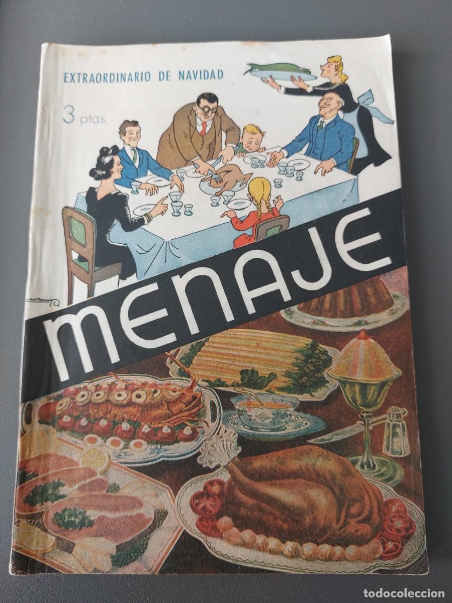 Coleccionismo de Revistas y Peri&oacute;dicos: Revista menaje - numero 168 - 1944