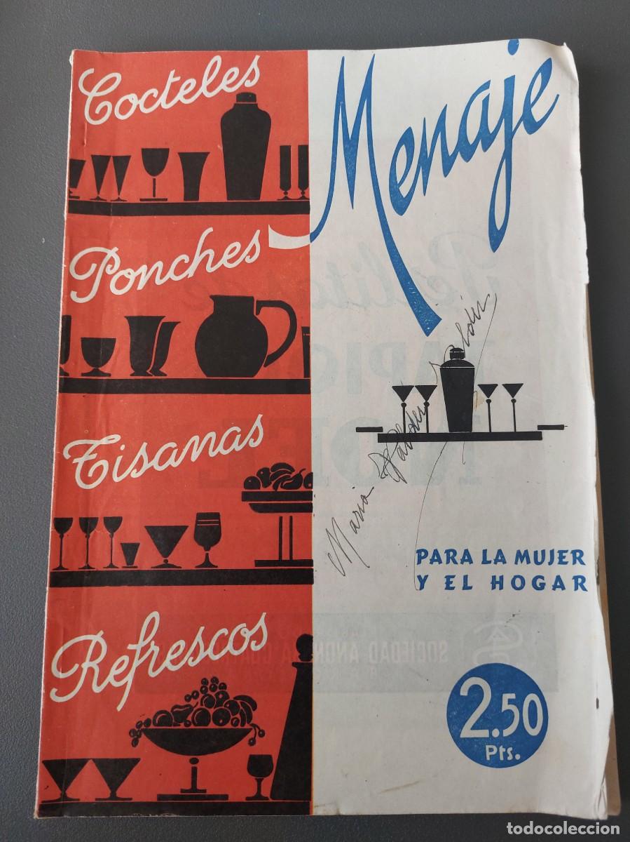 Coleccionismo de Revistas y Peri&oacute;dicos: Revista menaje - n&uacute;mero 162 - 1944