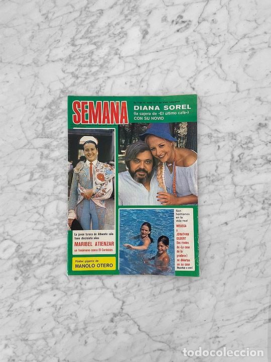 Coleccionismo de Revistas y Peri&oacute;dicos: SEMANA - 1977 - MARIBEL ATIENZAR, DANNY DANIEL, MIGUEL BOSE, MANOLO OTERO, DEMIS ROUSSOS