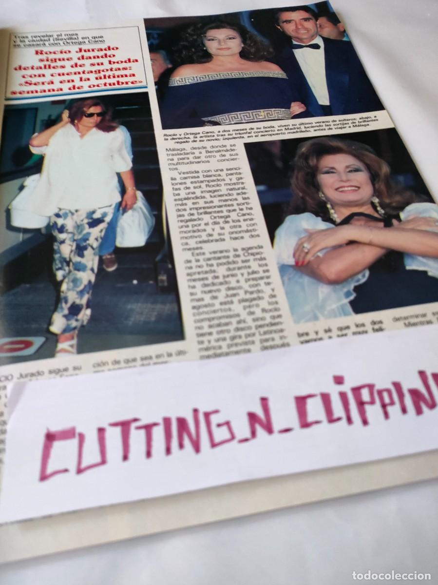 Coleccionismo de Revistas y Peri&oacute;dicos: Clipping [ROCIO JURADO][RSM942408] Reportaje