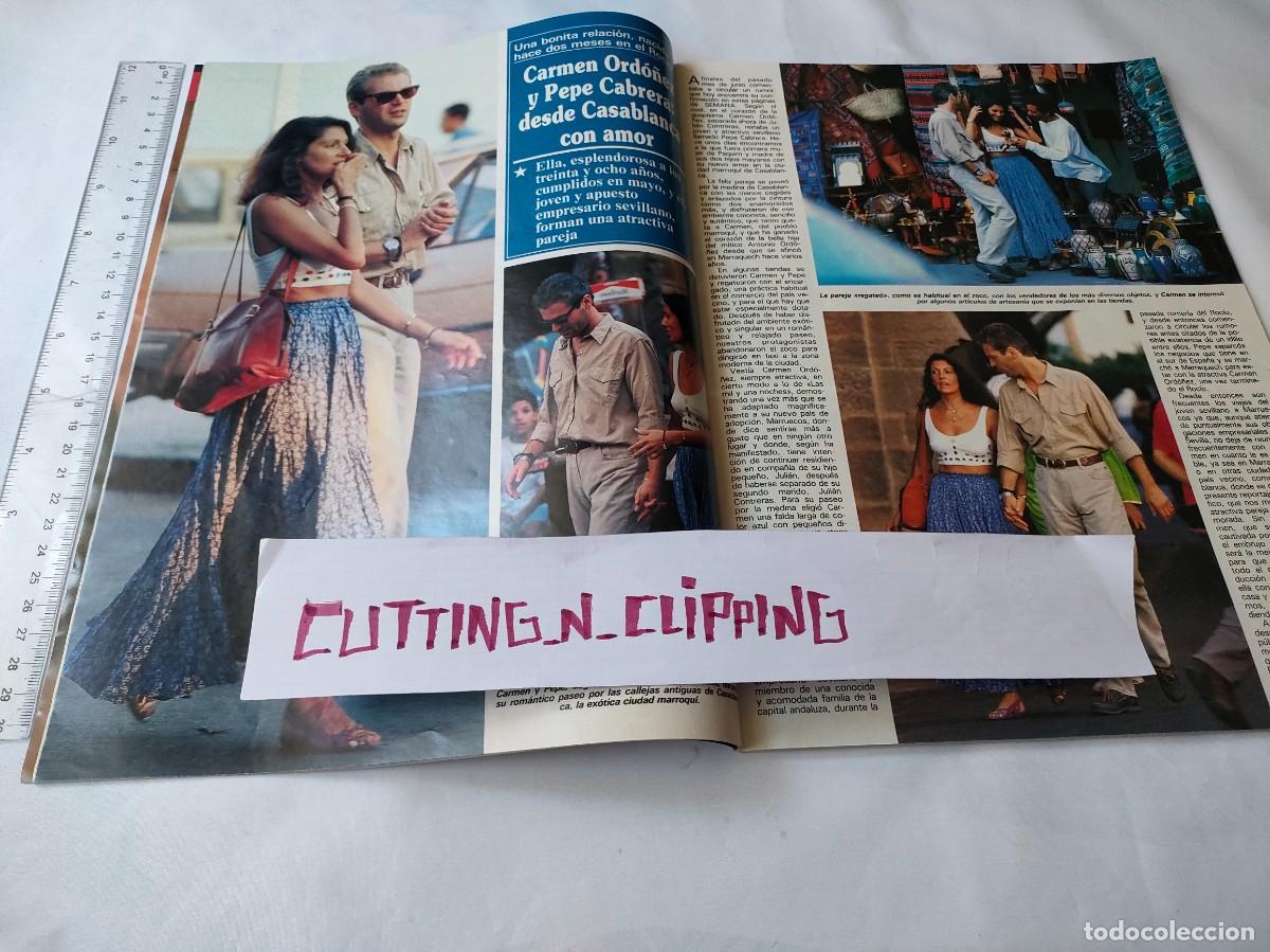 Collection Magazines and Newspapers: Clipping [CARMINA ORDO&Ntilde;EZ][RSM942408] Reportaje