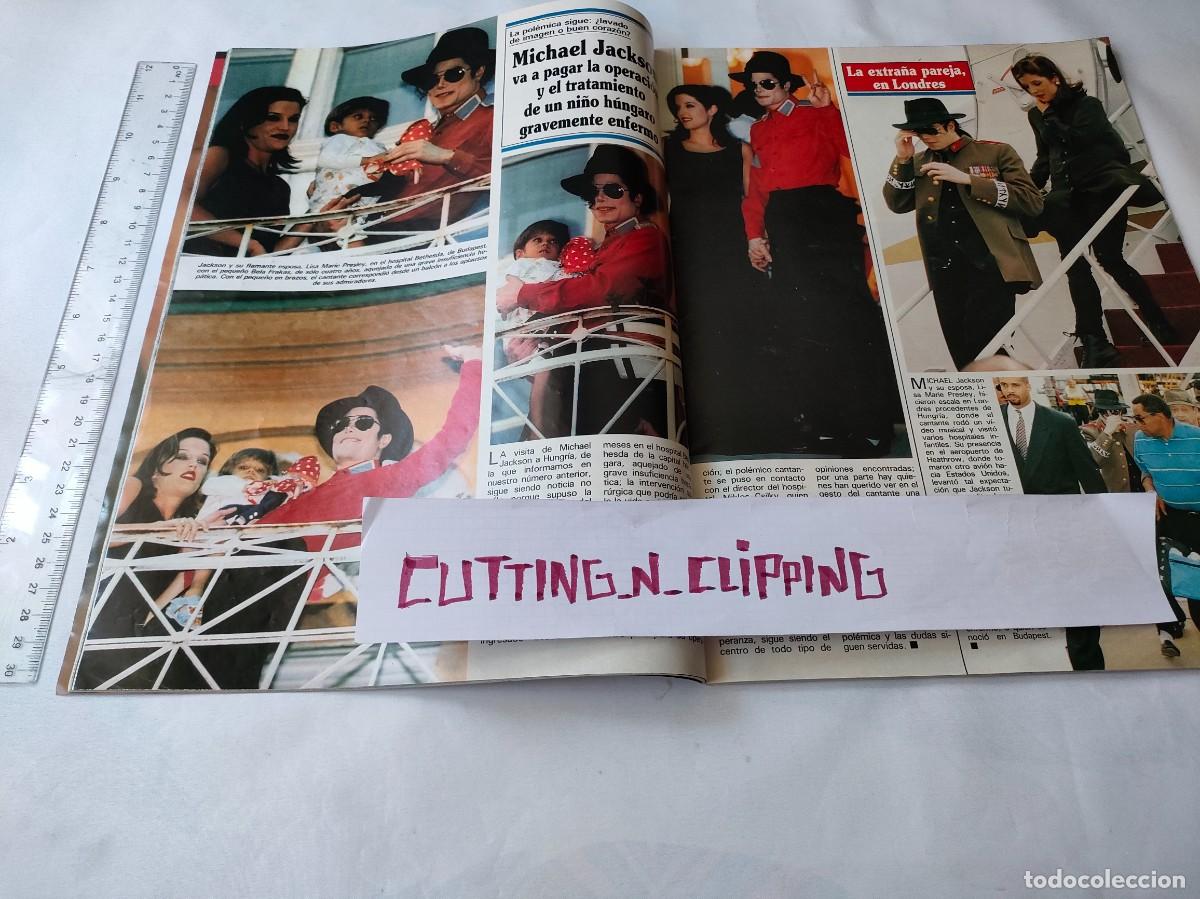 Coleccionismo de Revistas y Peri&oacute;dicos: Clipping [MICHAEL JACKSON][RSM942408] Reportaje