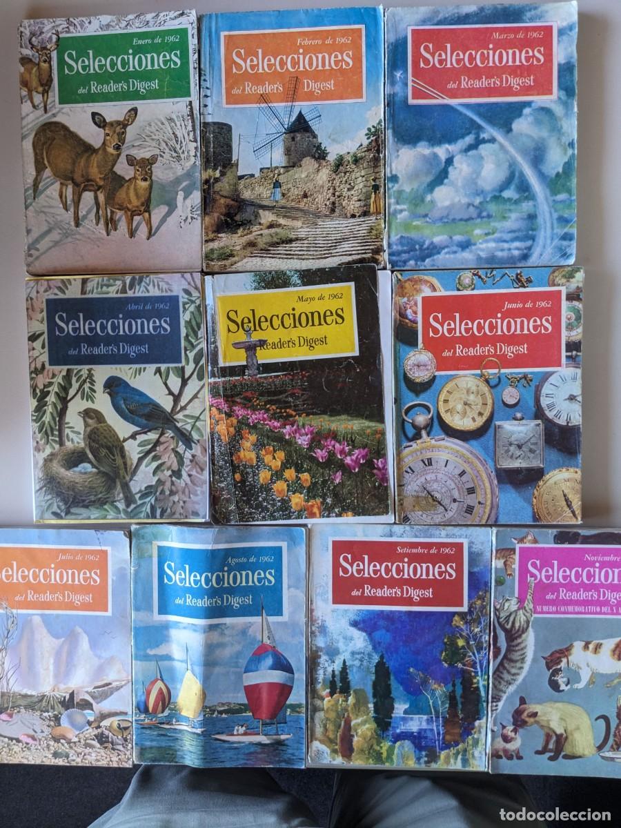 Coleccionismo de Revistas y Peri&oacute;dicos: LOTE CINCO REVISTAS 1962 SELECCIONES DEL READER'S DIGEST