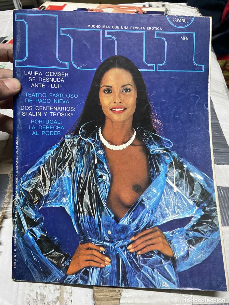 Coleccionismo de Revistas y Peri&oacute;dicos: LUI A&Ntilde;O 4 # 37 FEBRERO 1980 LAURA GEMSER PACO NIEVA JUAN HARO MASSIEL ANTONIO GALA JUAN CARLOS ONETT