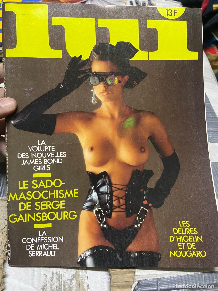 Coleccionismo de Revistas y Peri&oacute;dicos: LUI FRANCIA # 260 SEPTIEMBRE 1985 MICHEL SERRAULT SADO JAMES BOND KARPOV KASPAROV