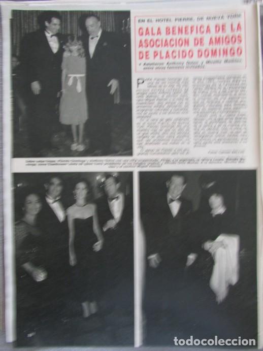 Collezionismo di Riviste e Giornali: RECORTE REVISTA LA REVISTA 7 1984 PL&Aacute;CIDO DOMINGO, MIREILLE MATHIEU, ANTHONY QUINN