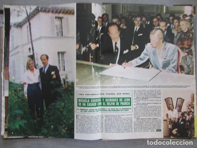 Coleccionismo de Revistas y Peri&oacute;dicos: RECORTE REVISTA LA REVISTA 7 1984 MICAELA COUSI&Ntilde;O Y QUI&Ntilde;ONES DE LE&Oacute;N 4 PG. JULIO IGLESIAS PORT Y 4 P