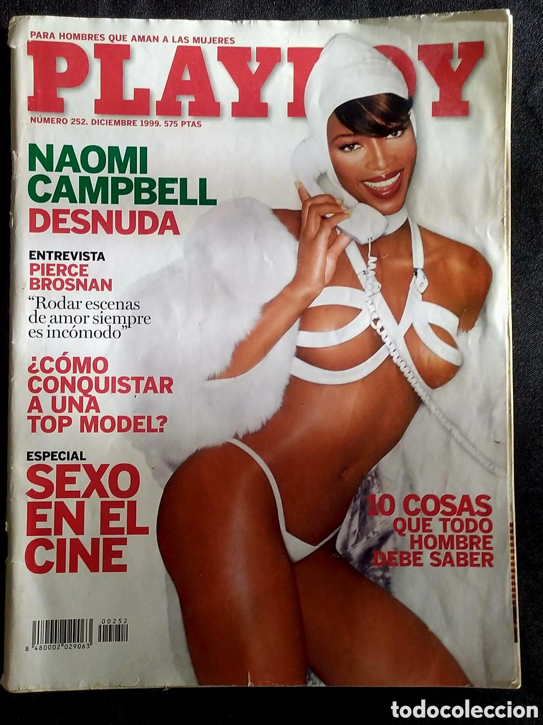 revista playboy 252 diciembre 1999. naomi campb - Compra venta en  todocoleccion